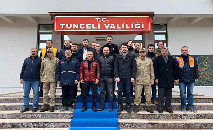 Trabzon ekibi Elazığ’daki çalışmalarını tamamladı