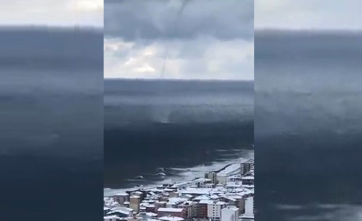 Karadeniz'de korkutan görüntü