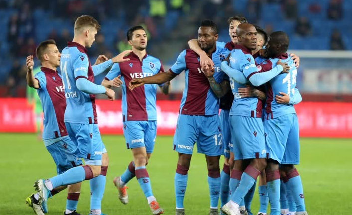 Süper Lig'de haftanın kazananı Trabzonspor