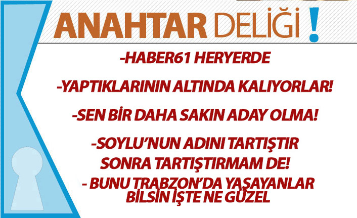 Anahtar Deliği 10.02.2020