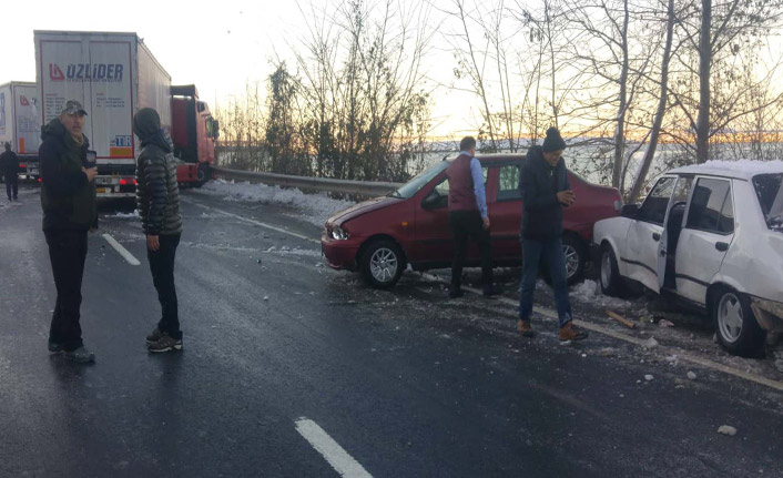 Ordu'da zincirleme kaza!