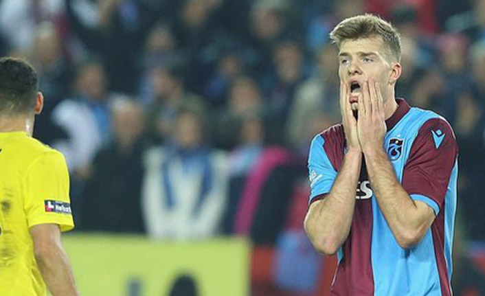 Trabzonspor'un yıldızı Sörloth disipline sevk edildi!