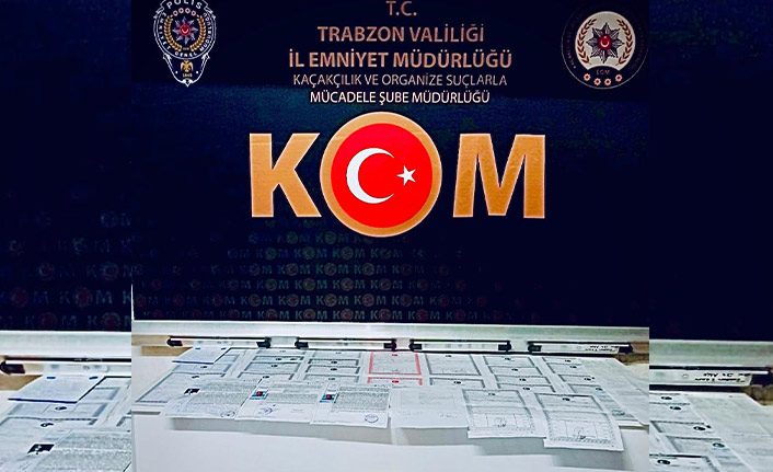 Trabzon’da tefeci operasyonu! Suçüstü yakalandı!