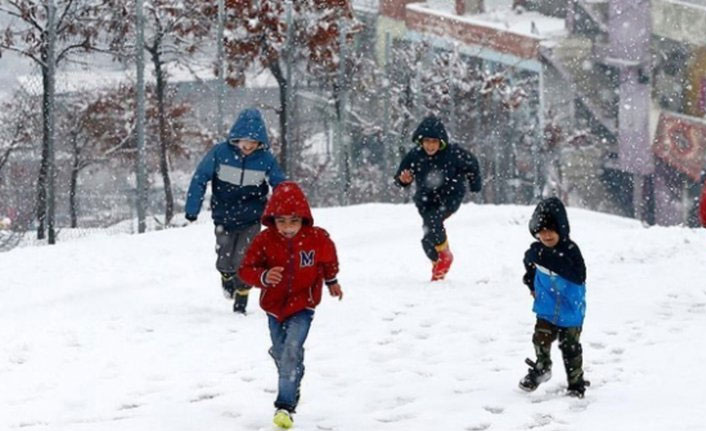 Gümüşhane'de okullar yine tatil