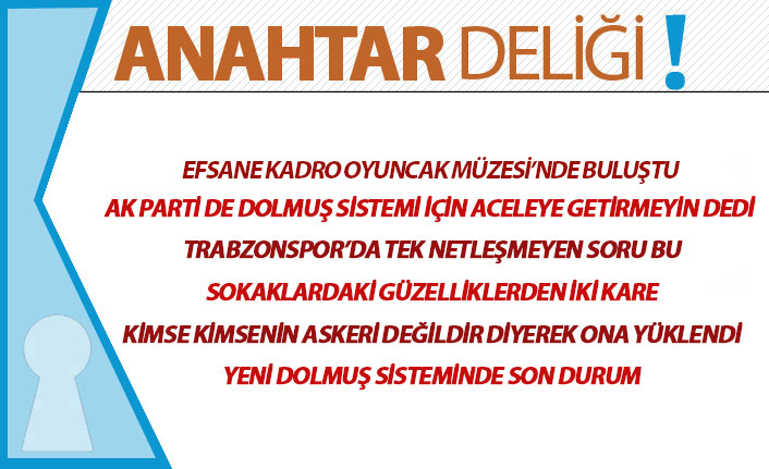 Anahtar Deliği 18.02.2020