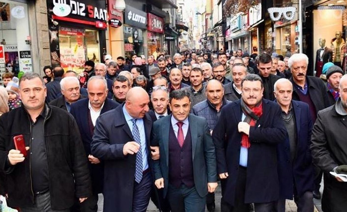 AK Parti Ortahisar gövde gösterisi yaptı