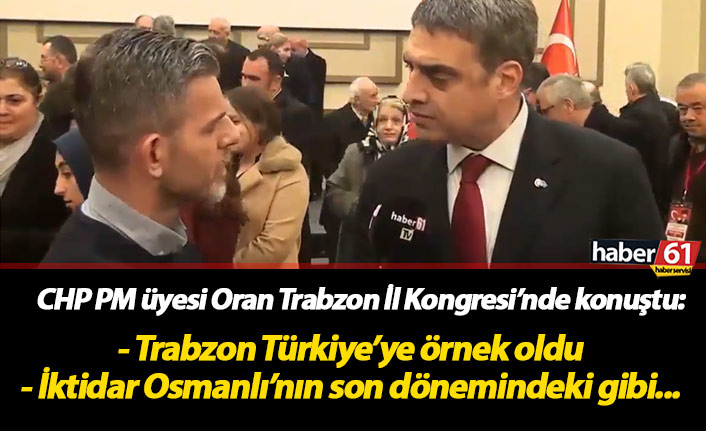 Umut Oran: İktidar , Osmanlı'nın son dönemlerindeki gibi...