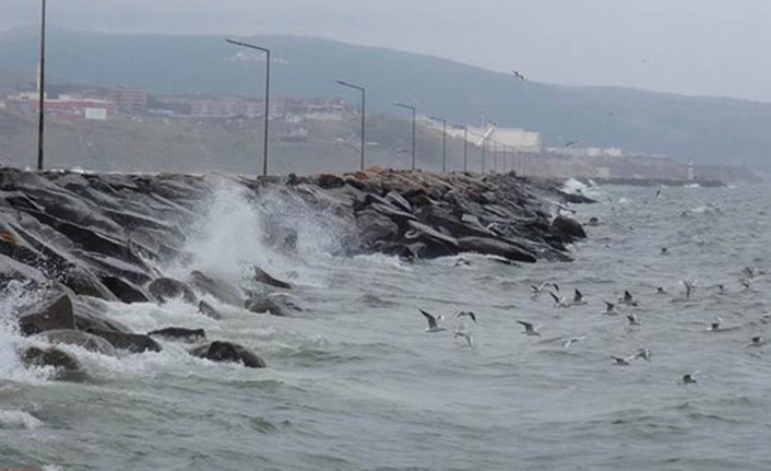 Orta Karadeniz'de fırtına uyarısı