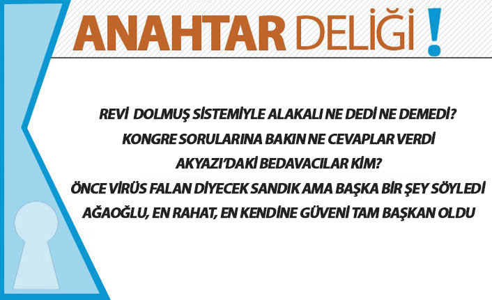 Anahtar Deliği 27.02.2020