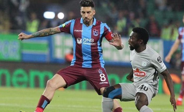 Trabzonspor ile Çaykur Rizespor 38. randevuda