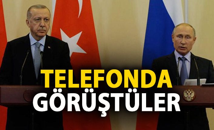 Cumhurbaşkanı Erdoğan ve Putin görüştü