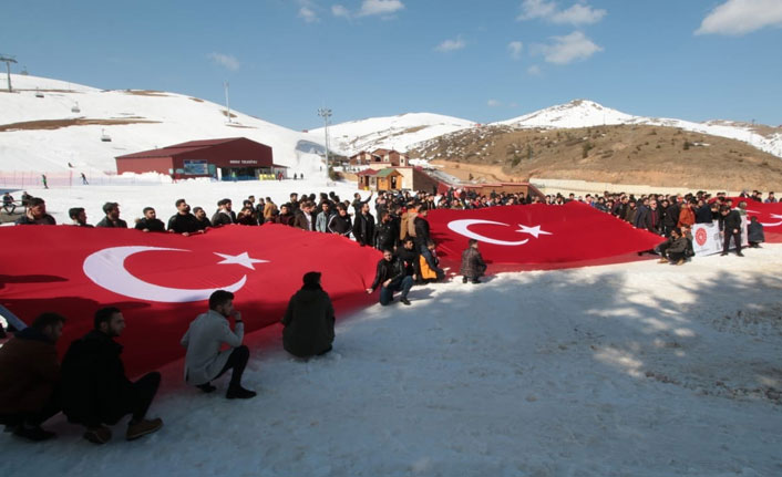 Çambaşı Yaylası’nda İdlib şehitlerini anıldı