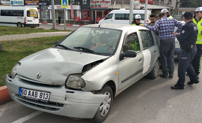 Samsun'da trafik kazası