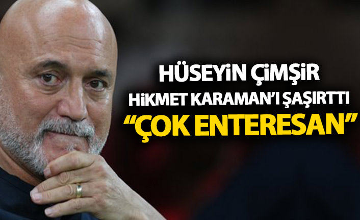 Trabzonspor'un kadrosu Hikmet Karaman'ı şaşırttı: Çok enteresan!