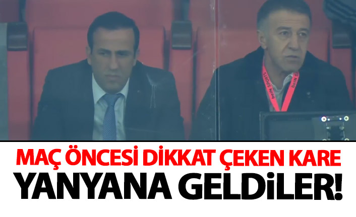 Malatya'da dikkat çeken kare! Yanyana geldiler!