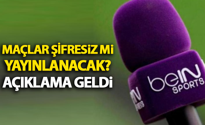 Süper lig maçları şifresiz mi yayınlanacak? Açıklama geldi!