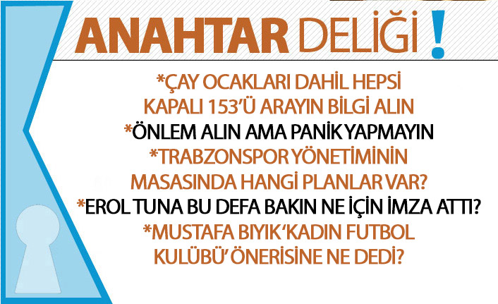 Anahtar Deliği 17.03.2020