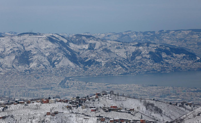 Ordu’da kar kalınlığı 20 cm