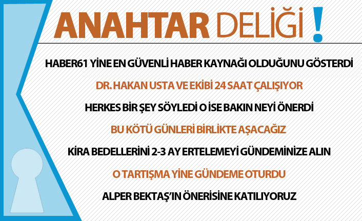 Anahtar Deliği 18.03.2020