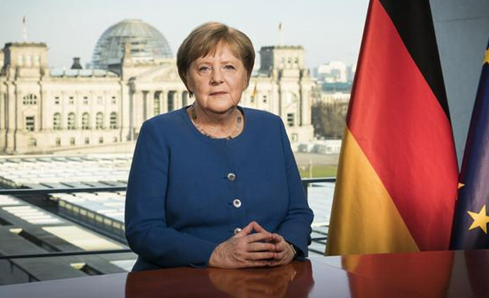 Merkel Ulusa bu sözlerle seslendi: 2. Dünya Savaşı'ndan bu yana en büyük kriz