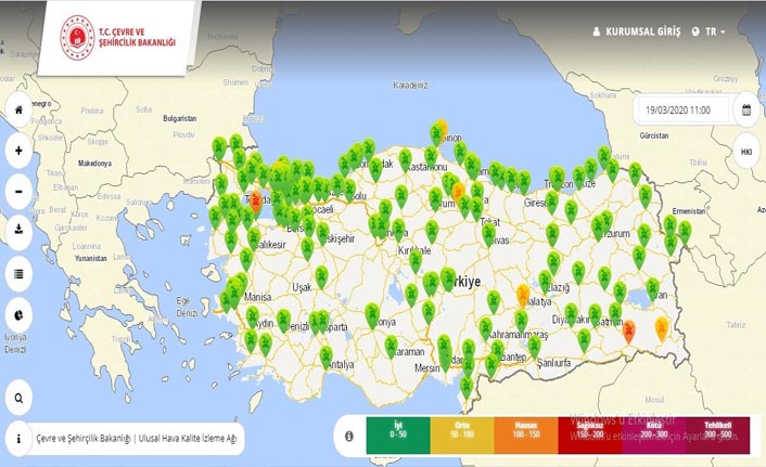 Türkiye sokağa çıkmadı, hava temizlendi