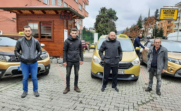 Taksiciler sağlık çalışanlarını ücretsiz taşıyacak