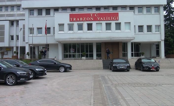 Trabzon Valiliği'nde toplantı başladı