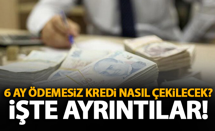 6 ay ödemesiz kredi nasıl çekilecek? İşte ayrıntılar!