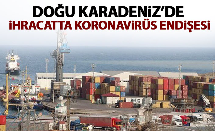 Doğu Karadeniz'de ihracatta Koronavirüs endişesi!