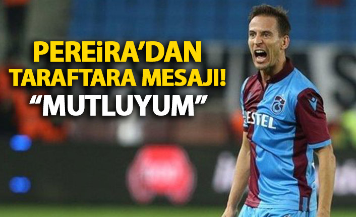 Pereira Trabzonspor sorusuna böyle cevap verdi!