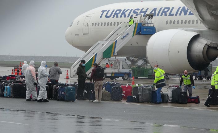 Kuveyt'ten geldiler! Trabzon'da karantinaya alındılar