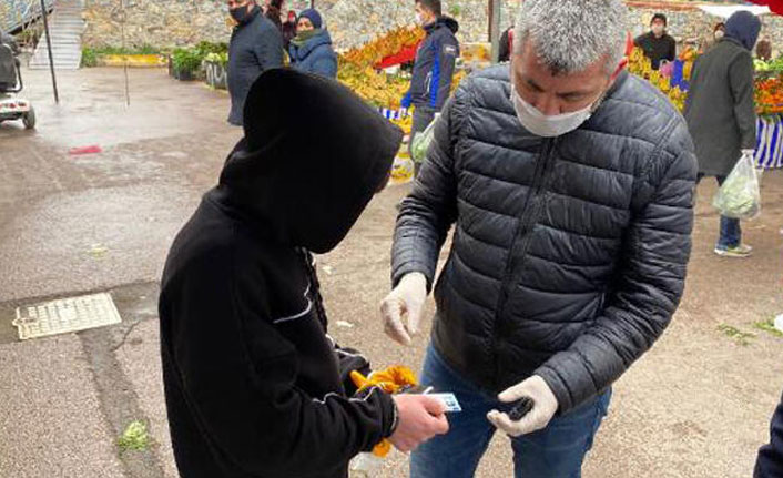 20 yaşından küçük pazarcılara ceza