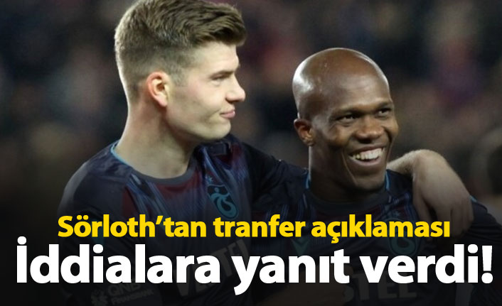 Sörloth'tan transfer iddialarına yanıt