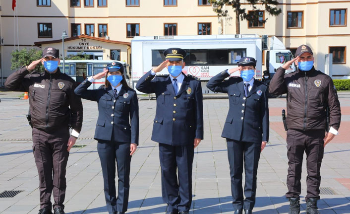 Polis Haftası sade bir şekilde kutlandı