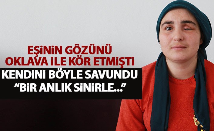 Eşini oklava ile kör eden koca: Bir anlık sinir ile oldu!