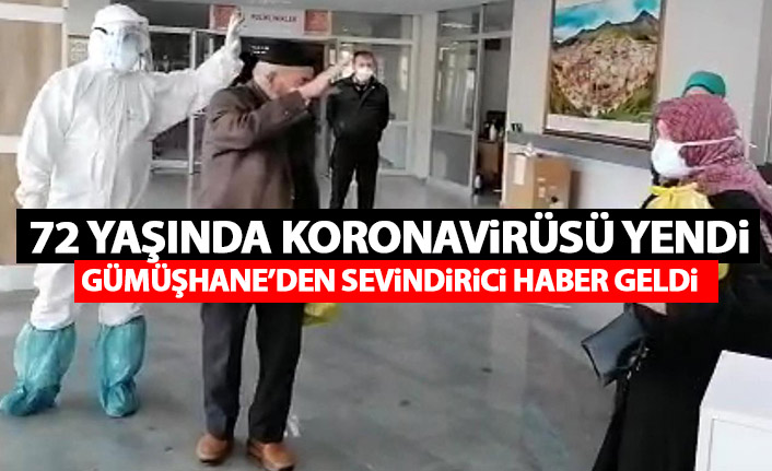 Gümüşhane'de korona virüs hastalarından sevindirici haber