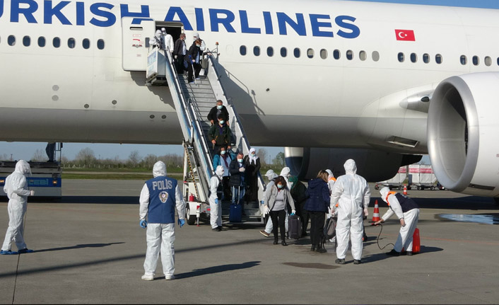 Hollanda'dan gelen kafile Samsun'da