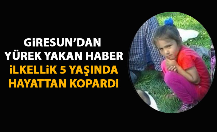 Giresun'da feci kaza 5 yaşındaki çocuğu hayattan kopardı