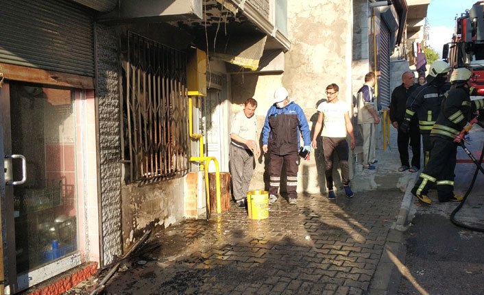 Samsun'da koltuk yangını paniğe yol açtı