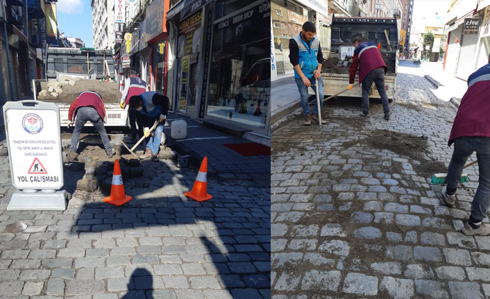 Trabzon'da bakım ve onarım çalışmaları devam ediyor