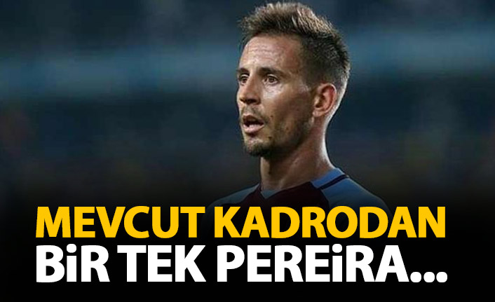 Trabzonspor'da bir tek o geçti!