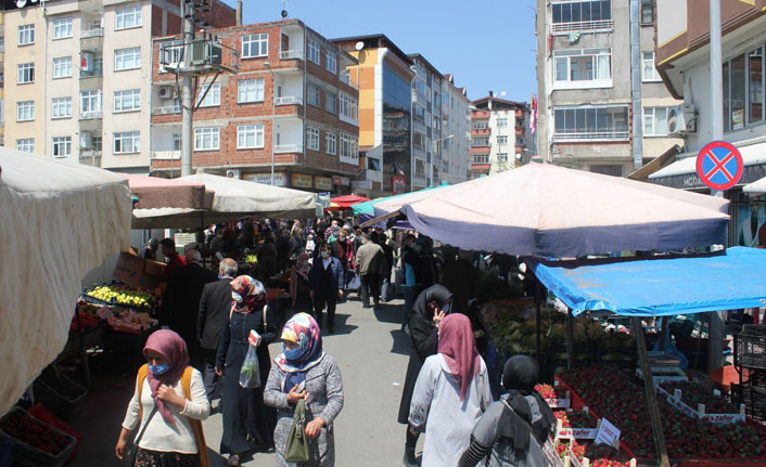 Pazarda Ramazan ve yasak yoğunluğu