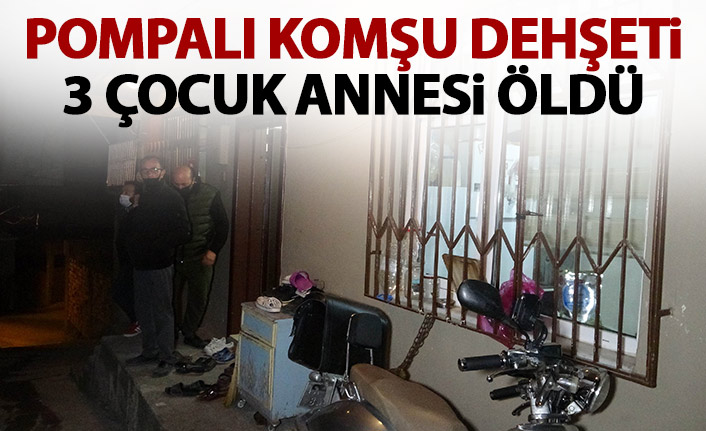 Samsun'da komşu dehşeti: 1 ölü, 1 yaralı