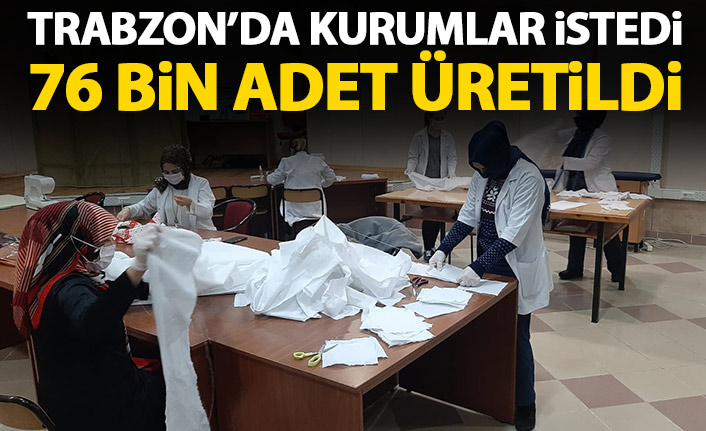 Kurumlar talep etti onlar kısa sürede üretti