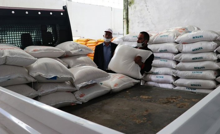 120 ton çeltik tohumu dağıtımı yapıldı