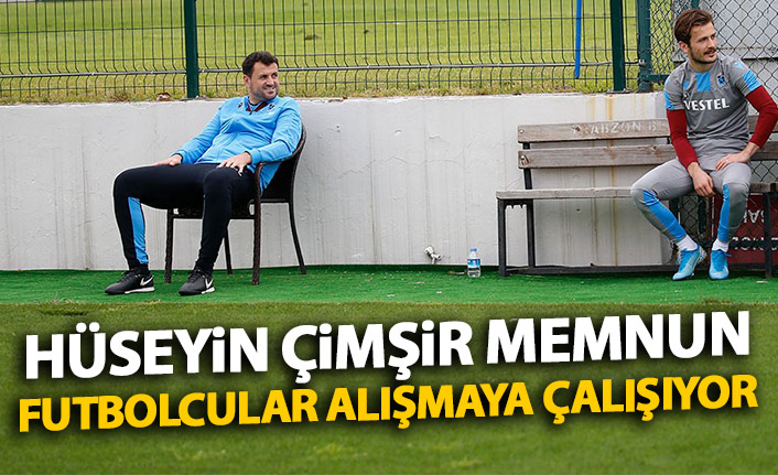 Trabzonspor'da futbolcular yeni programa alışmaya çalışıyor