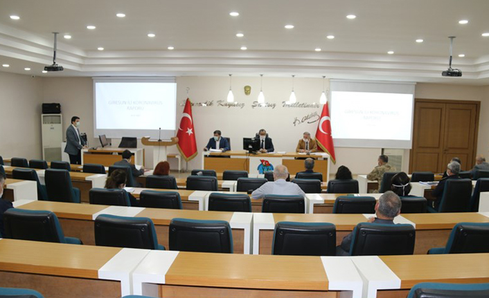 Giresun'da il pandemi kurulu toplandı! Fındık ve çay kararı