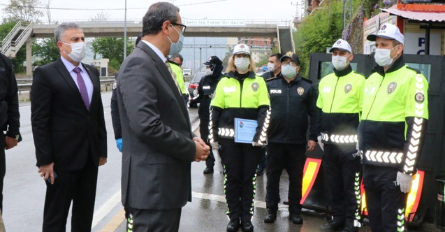 Giresun'da başarılı trafikçiler ödüllendirildi