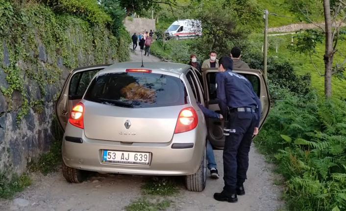 Rize'de yaşlı adam bahçede ölü bulundu