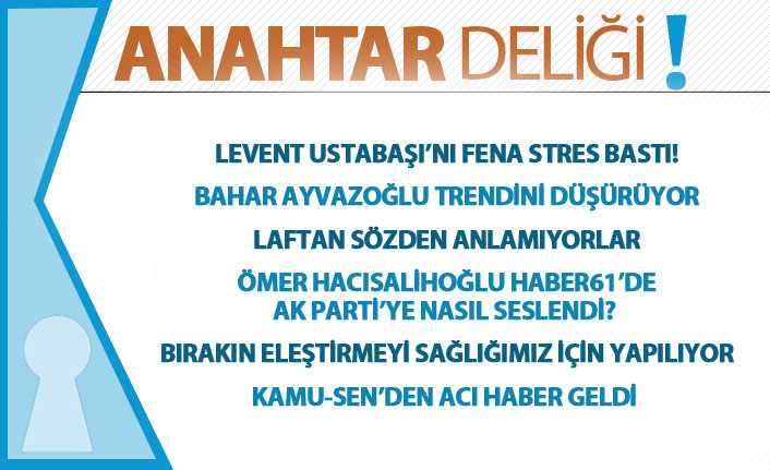 Anahtar Deliği 16.05.2020